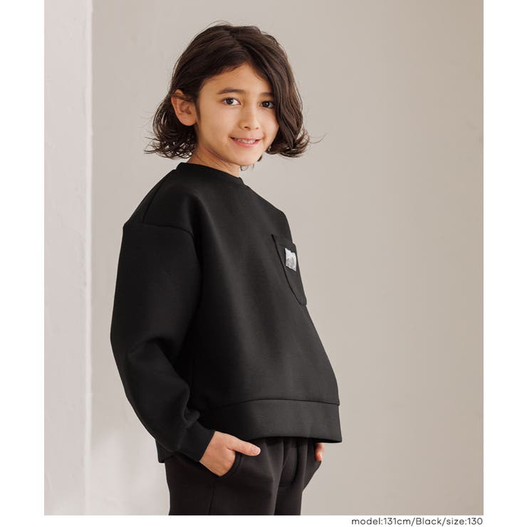 ソフトスウェットネームポケットトップス  | coca | 詳細画像13 