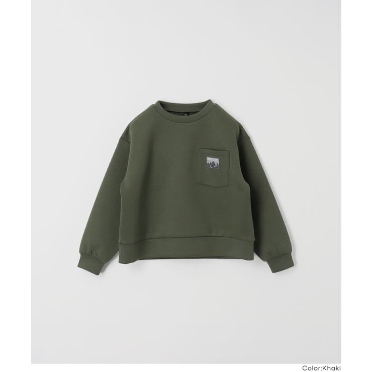 ソフトスウェットネームポケットトップス  | coca | 詳細画像19 