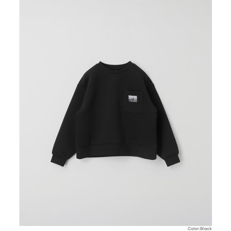 ソフトスウェットネームポケットトップス  | coca | 詳細画像20 