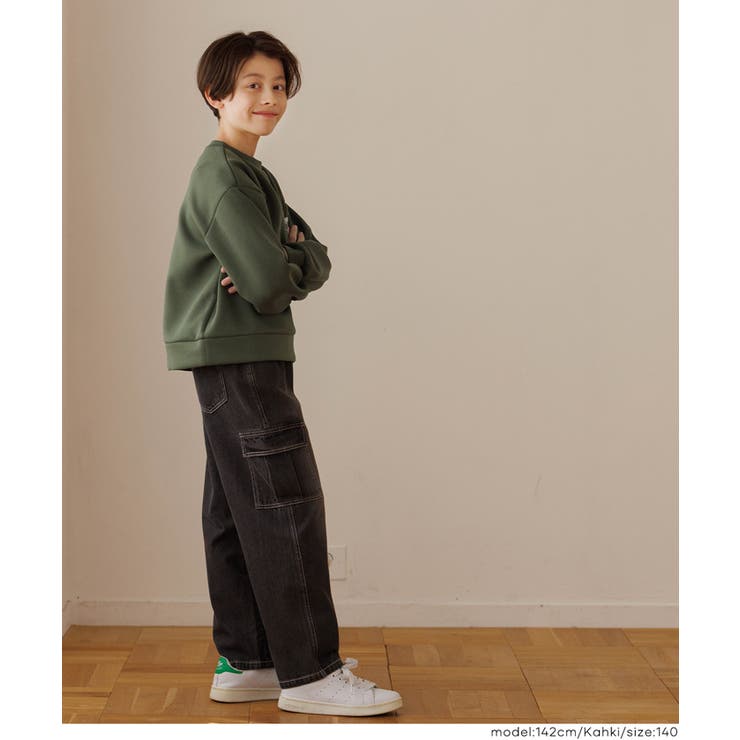 ソフトスウェットネームポケットトップス  | coca | 詳細画像7 