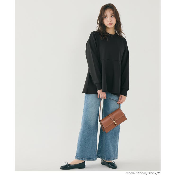 【セレモニー】スムースペプラムプルオーバー | coca | 詳細画像14 