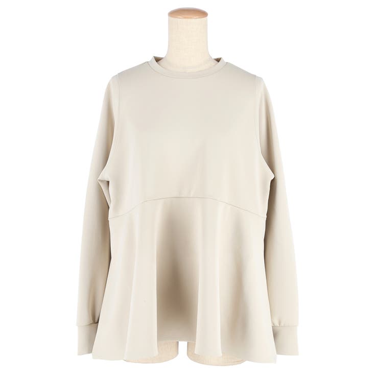 【セレモニー】スムースペプラムプルオーバー | coca | 詳細画像2 