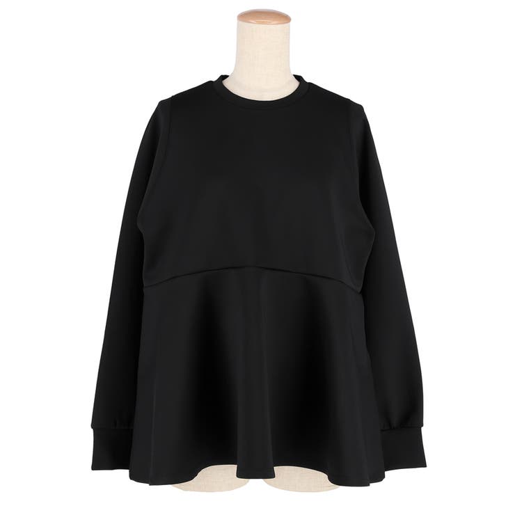 【セレモニー】スムースペプラムプルオーバー | coca | 詳細画像3 