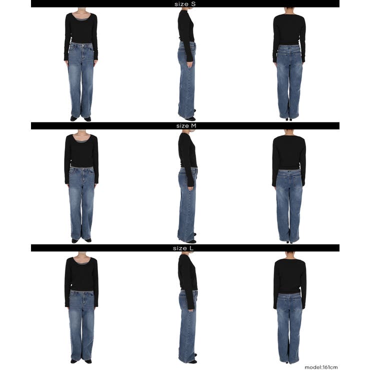 裏起毛レイヤード風リブトップス | coca | 詳細画像21 