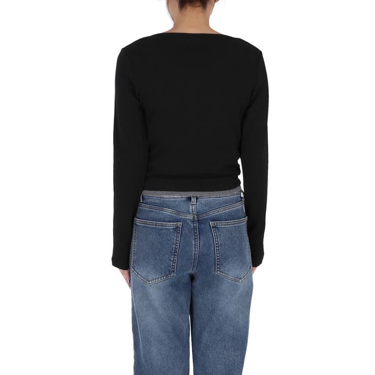 裏起毛レイヤード風リブトップス | coca | 詳細画像6 