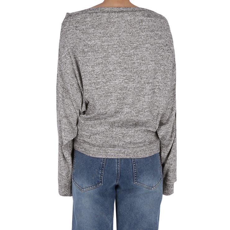 微起毛オフショルダートップス | coca | 詳細画像6 