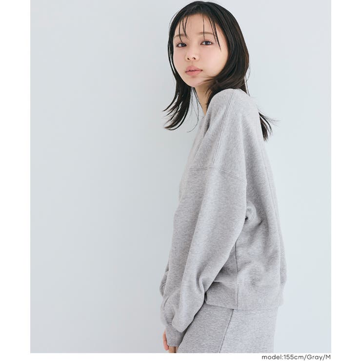 裏毛ロゴクロップドスウェット | coca | 詳細画像14 