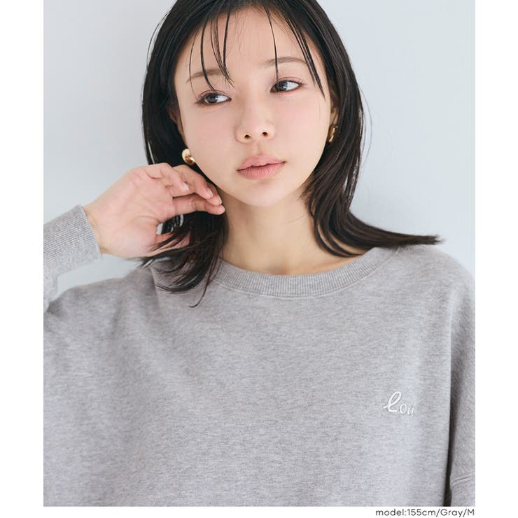 裏毛ロゴクロップドスウェット | coca | 詳細画像18 