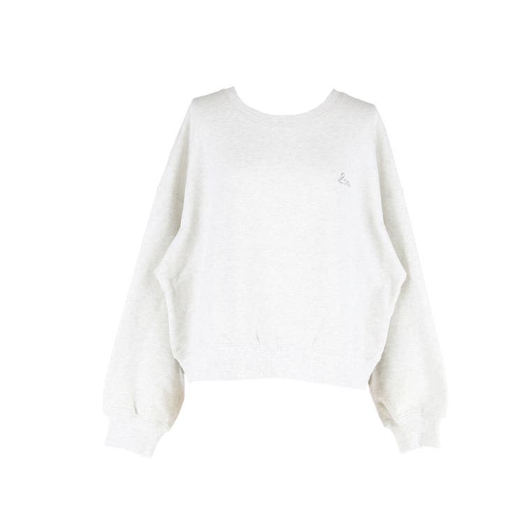 裏毛ロゴクロップドスウェット | coca | 詳細画像2 