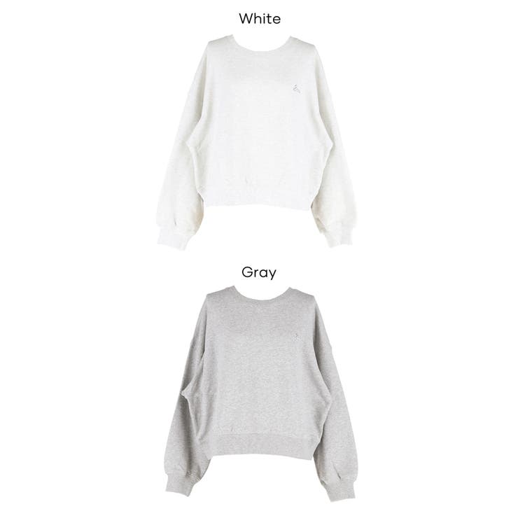 裏毛ロゴクロップドスウェット | coca | 詳細画像21 