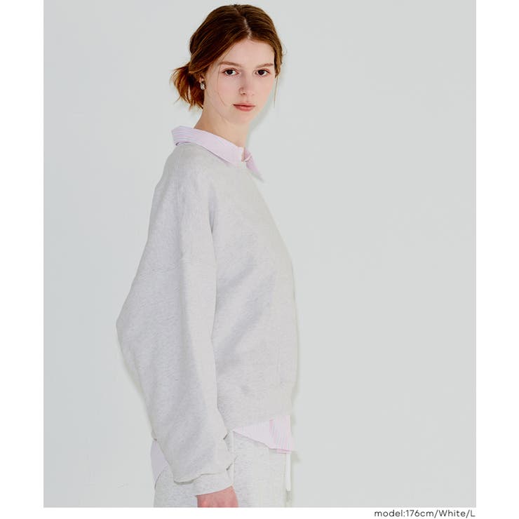 裏毛ロゴクロップドスウェット | coca | 詳細画像9 