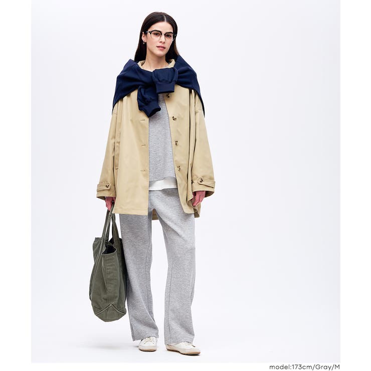 ソフトスウェット裾スリットプルオーパー | coca | 詳細画像12 