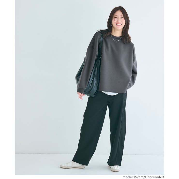 ソフトスウェット裾スリットプルオーパー | coca | 詳細画像13 