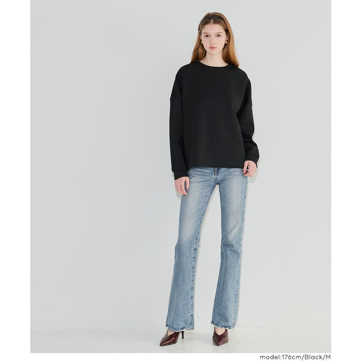 ソフトスウェット裾スリットプルオーパー | coca | 詳細画像17 