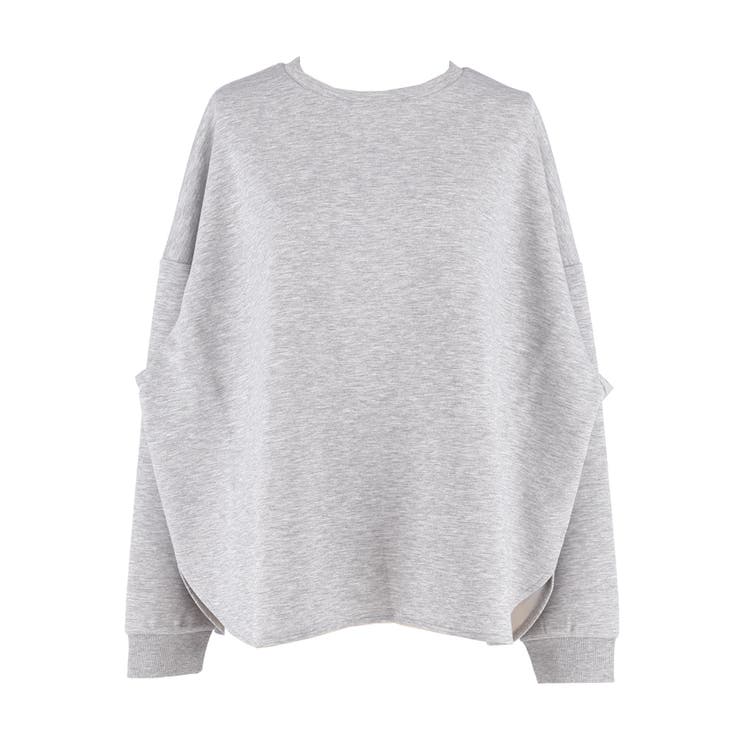 ソフトスウェット裾スリットプルオーパー | coca | 詳細画像3 