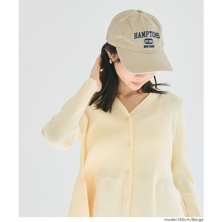 ウォッシュ加工ロゴ刺繍キャップ | coca | 詳細画像5 