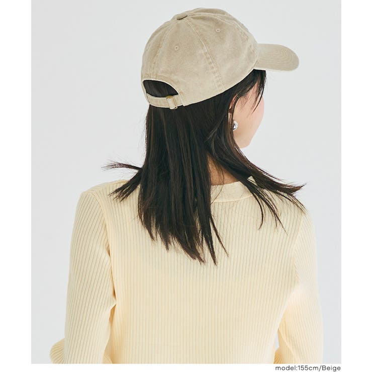 ウォッシュ加工ロゴ刺繍キャップ | coca | 詳細画像6 