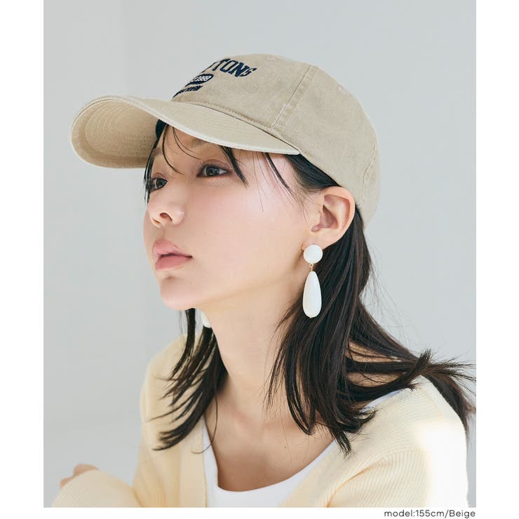 ウォッシュ加工ロゴ刺繍キャップ | coca | 詳細画像7 