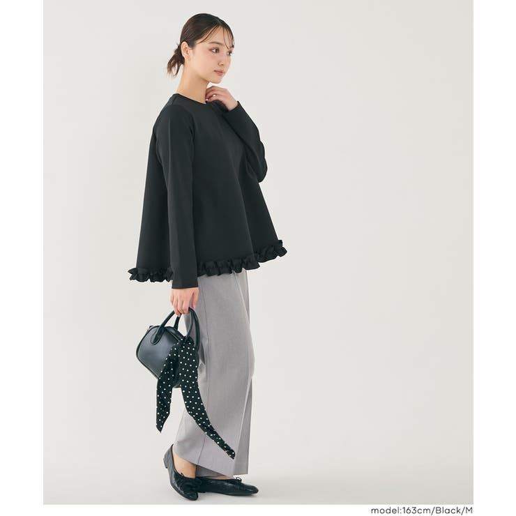 スムース裾フリルAライントップス | coca | 詳細画像11 