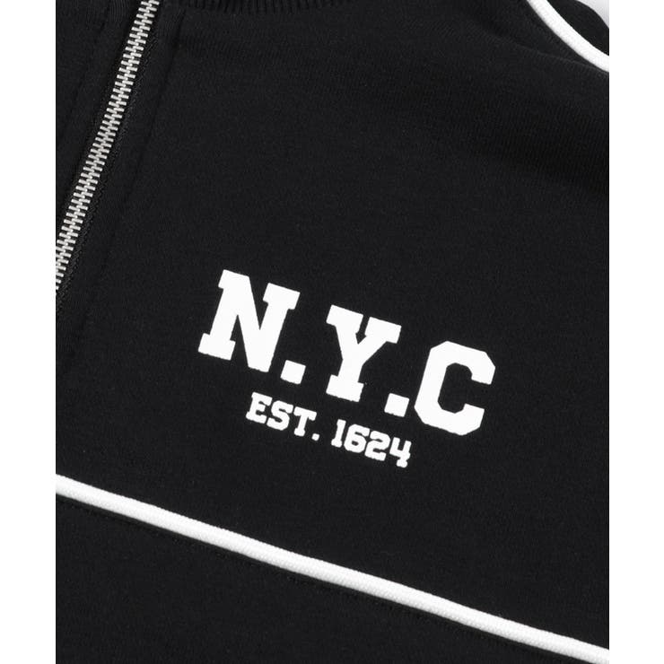 ハーフジップラインスウェットトップス | coca | 詳細画像17 