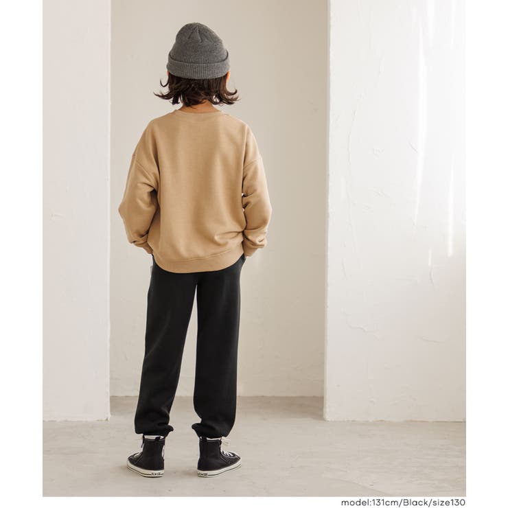 【DAILY WARM】裏起毛ダンボールジョガーパンツ キッズ | coca | 詳細画像10 