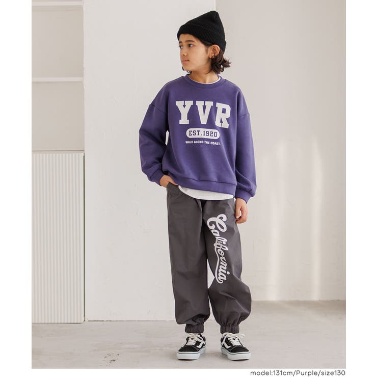 裏起毛ダンボールロゴトップス キッズ | coca | 詳細画像13 