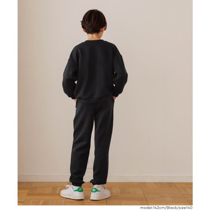 裏起毛ダンボールロゴトップス キッズ | coca | 詳細画像4 