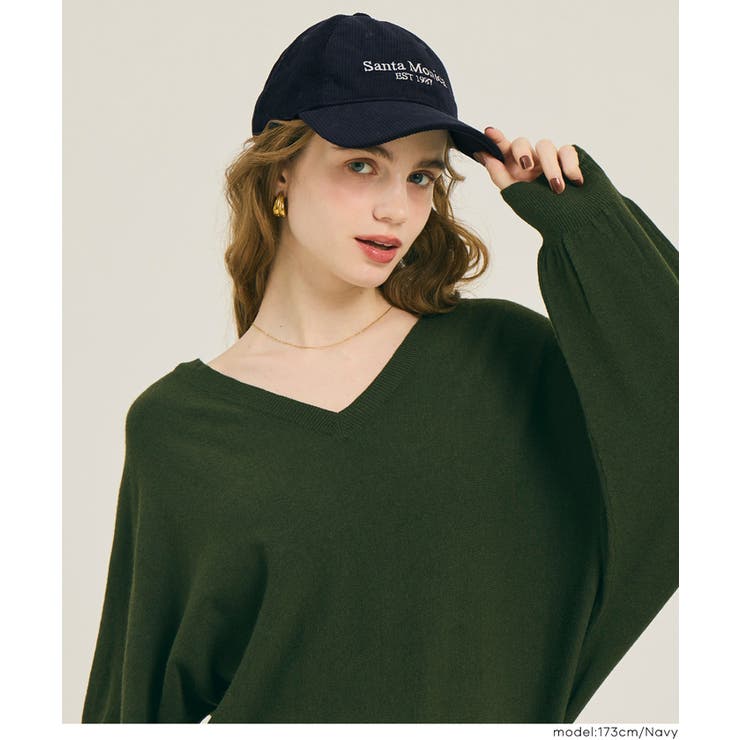 冬スタイルの仕上げに。コーデュロイロゴキャップ | coca | 詳細画像12 