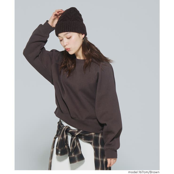 ウール混ケーブルニット帽子 レディース | coca | 詳細画像11 