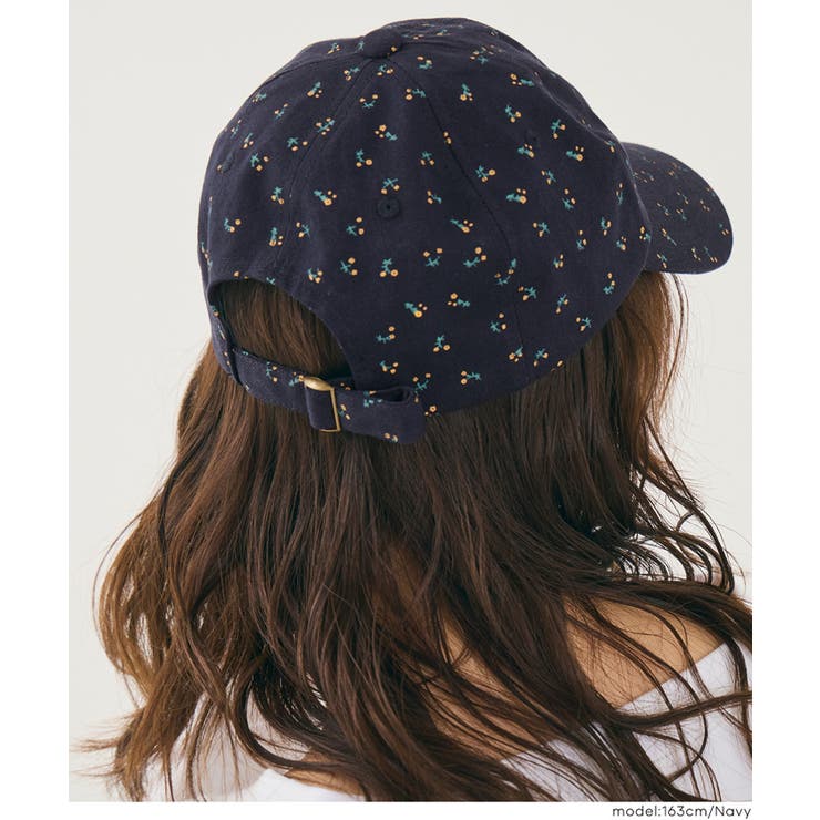 フラワープリントロゴキャップ | coca | 詳細画像6 