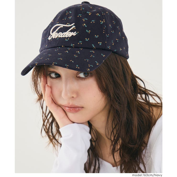 フラワープリントロゴキャップ | coca | 詳細画像7 