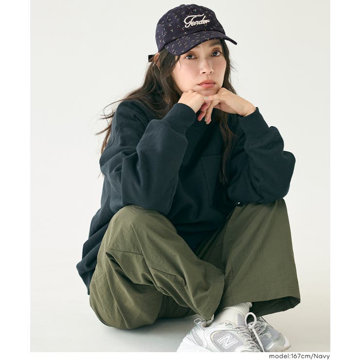 フラワープリントロゴキャップ | coca | 詳細画像8 