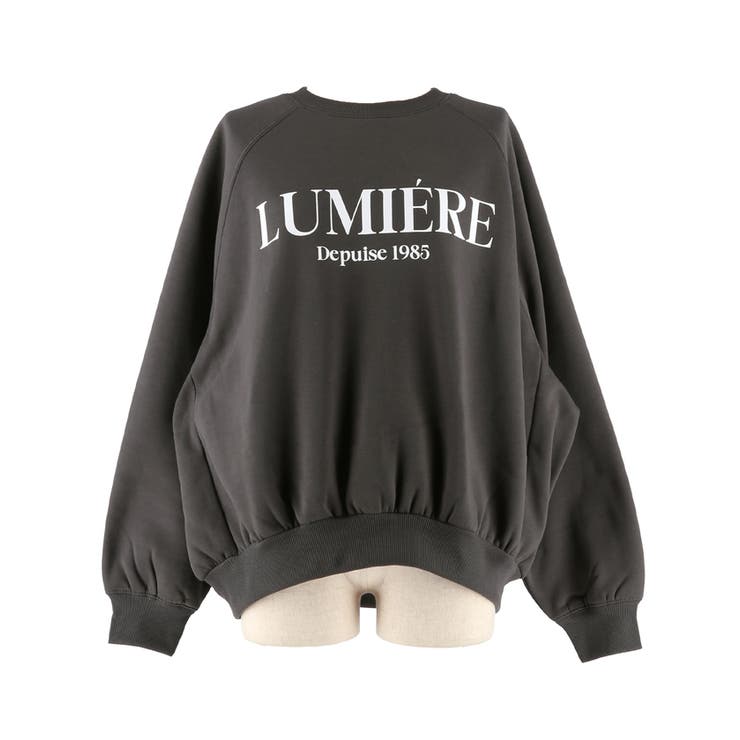 裏起毛ラグランロゴスウェット | coca | 詳細画像5 