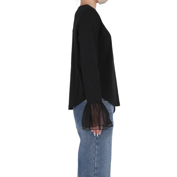 袖チュール切り替えトップス | coca | 詳細画像5 