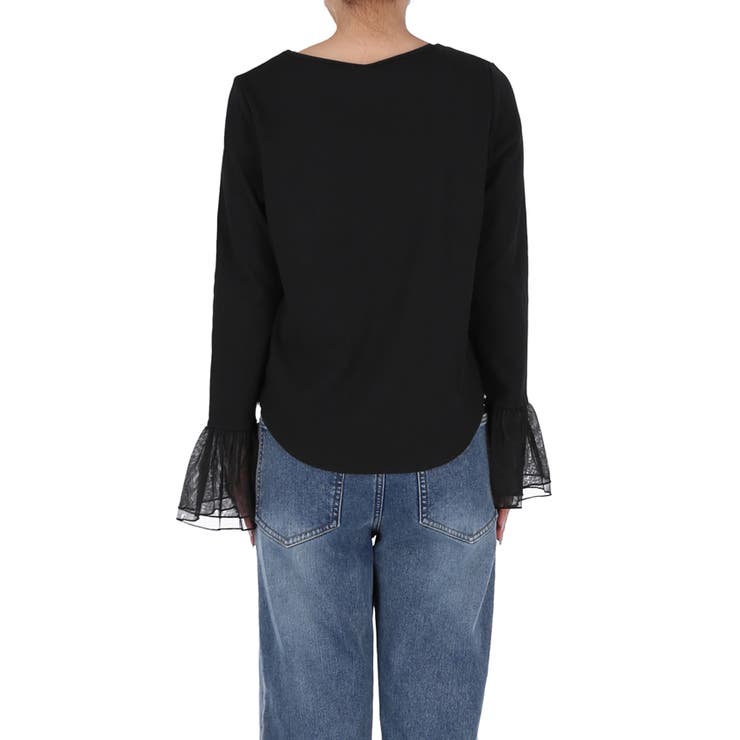 袖チュール切り替えトップス | coca | 詳細画像6 