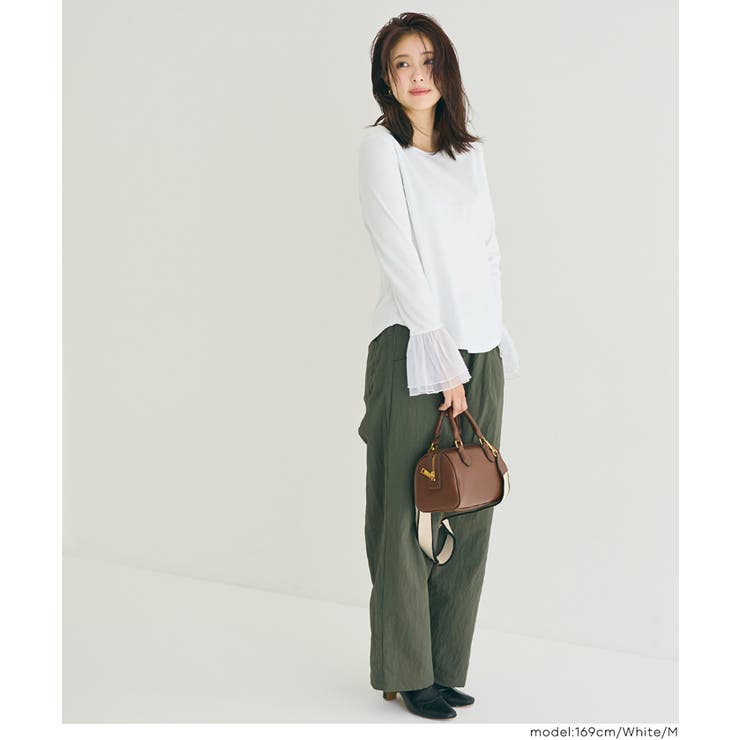 袖チュール切り替えトップス | coca | 詳細画像10 