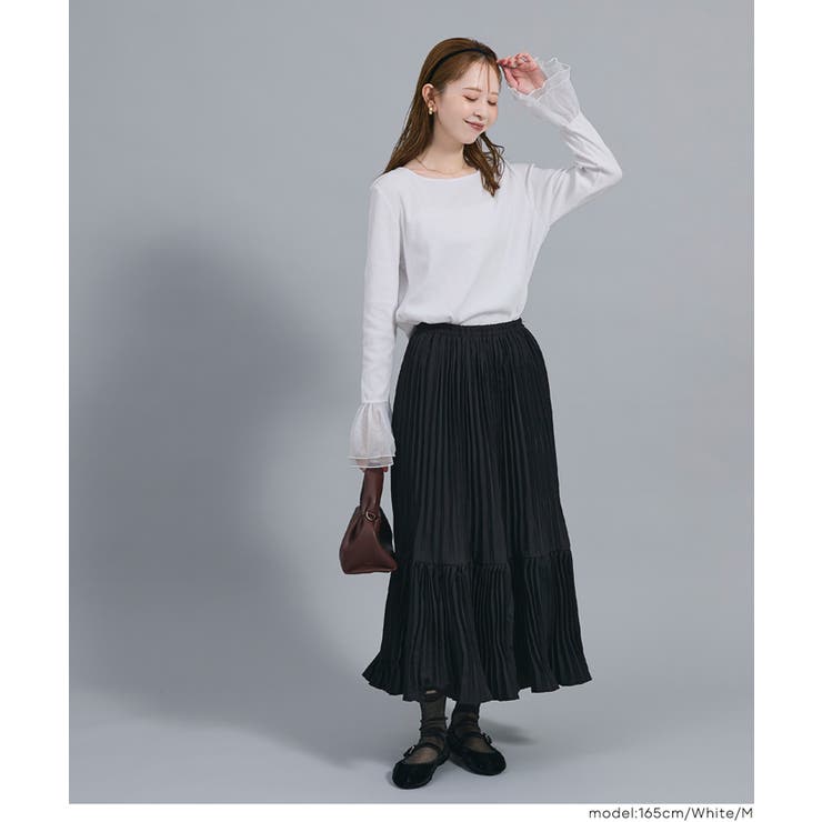 ＼26aw再入荷／袖チュール切り替えトップス | coca | 詳細画像5 