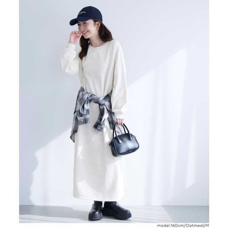 裏起毛スウェットワンピース | coca | 詳細画像11 