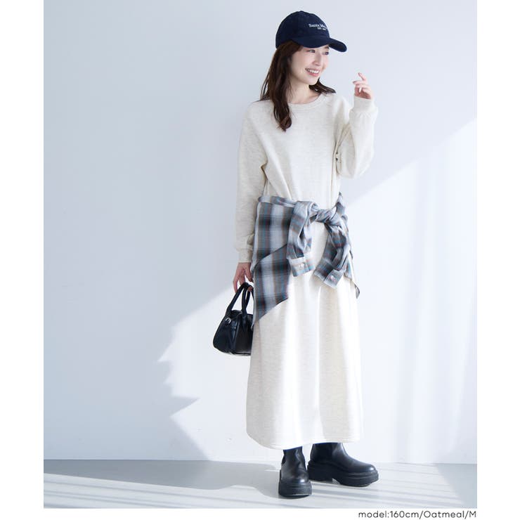 裏起毛スウェットワンピース | coca | 詳細画像12 