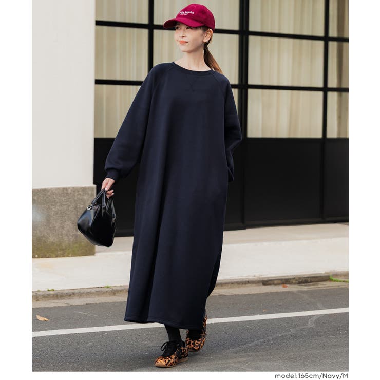 裏起毛スウェットワンピース | coca | 詳細画像17 