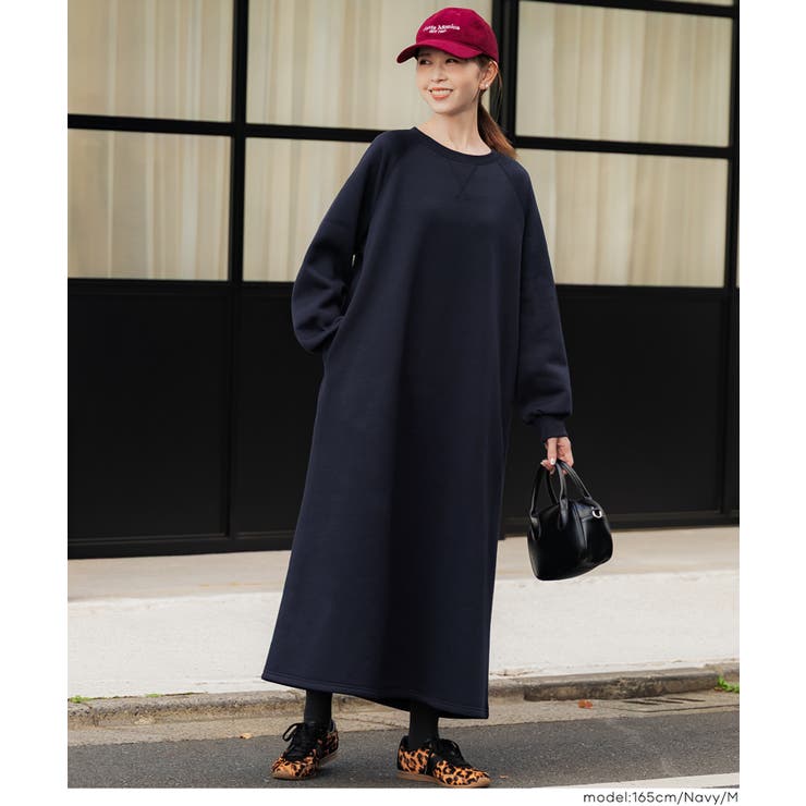 裏起毛スウェットワンピース | coca | 詳細画像18 