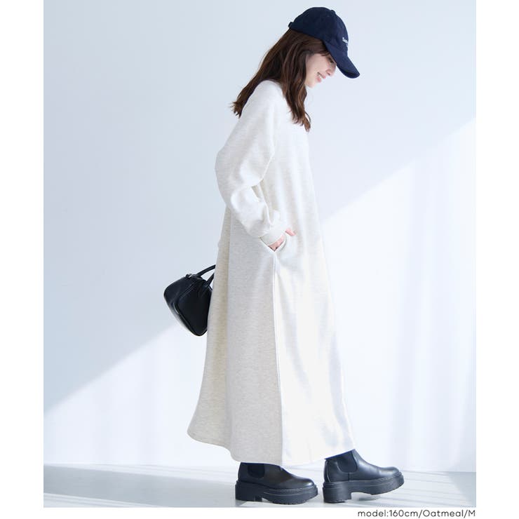 裏起毛スウェットワンピース | coca | 詳細画像8 