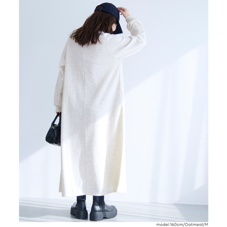 裏起毛スウェットワンピース | coca | 詳細画像9 