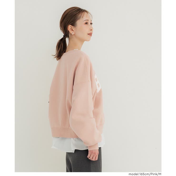 ヘビーウェイト裏起毛ヴィンテージ加工ロゴスウェット | coca | 詳細画像23 