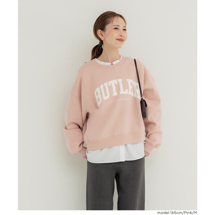 ヘビーウェイト裏起毛ヴィンテージ加工ロゴスウェット | coca | 詳細画像25 