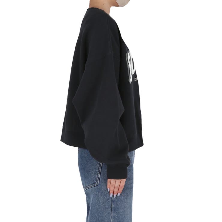 ヘビーウェイト裏起毛ヴィンテージ加工ロゴスウェット | coca | 詳細画像7 