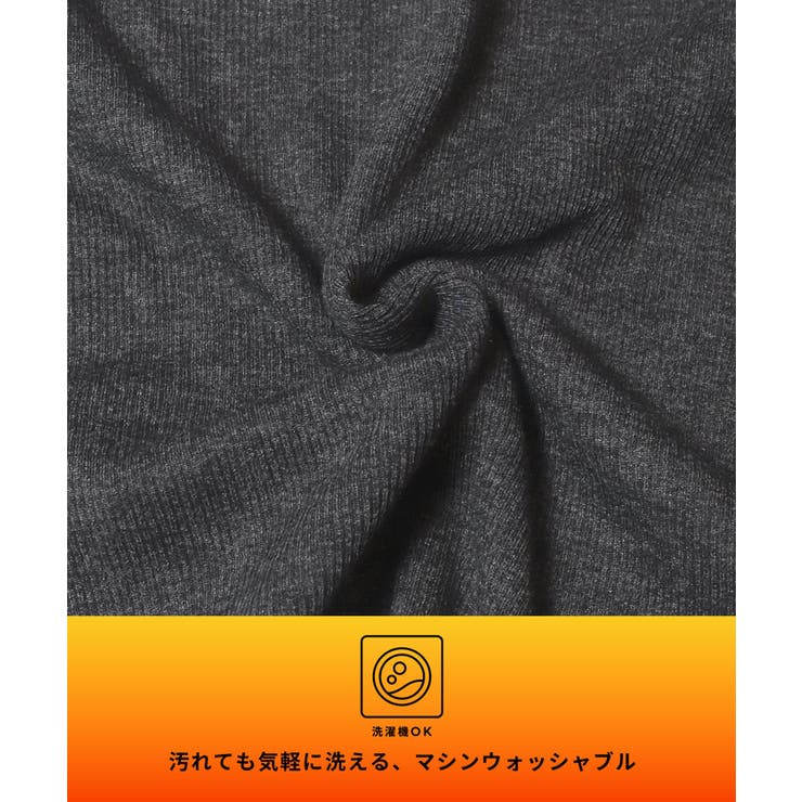 【DAILY WARM】2way裏起毛リブIラインワンピース | coca | 詳細画像7 