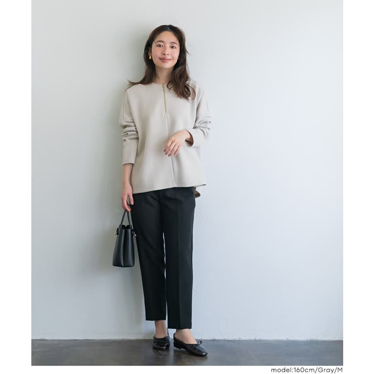 ソフトスウェット ジップトップス | coca | 詳細画像14 