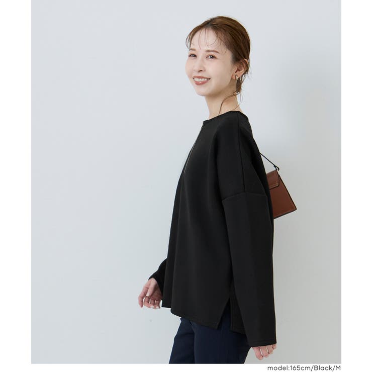 ソフトスウェット ジップトップス | coca | 詳細画像9 