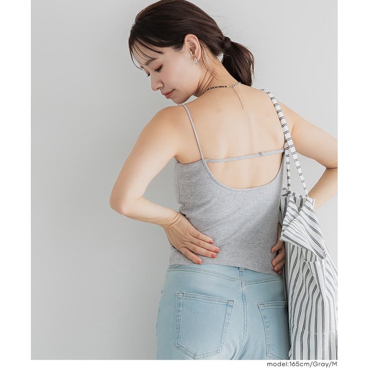 OUT BRA バックラインキャミソール レディース | coca | 詳細画像12 